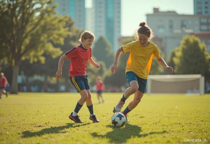 Práctica del fútbol