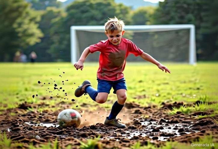 Práctica del fútbol
