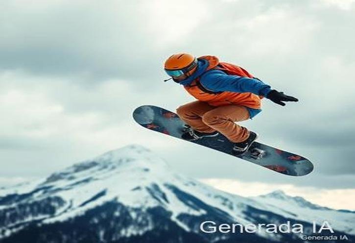 Esquí, montaña nieve y snowboard